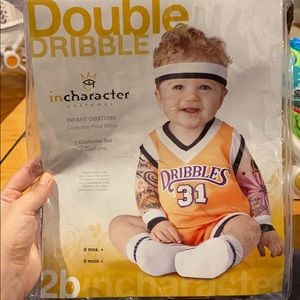Basketball Dribbles Halloween Costume 12-18 months